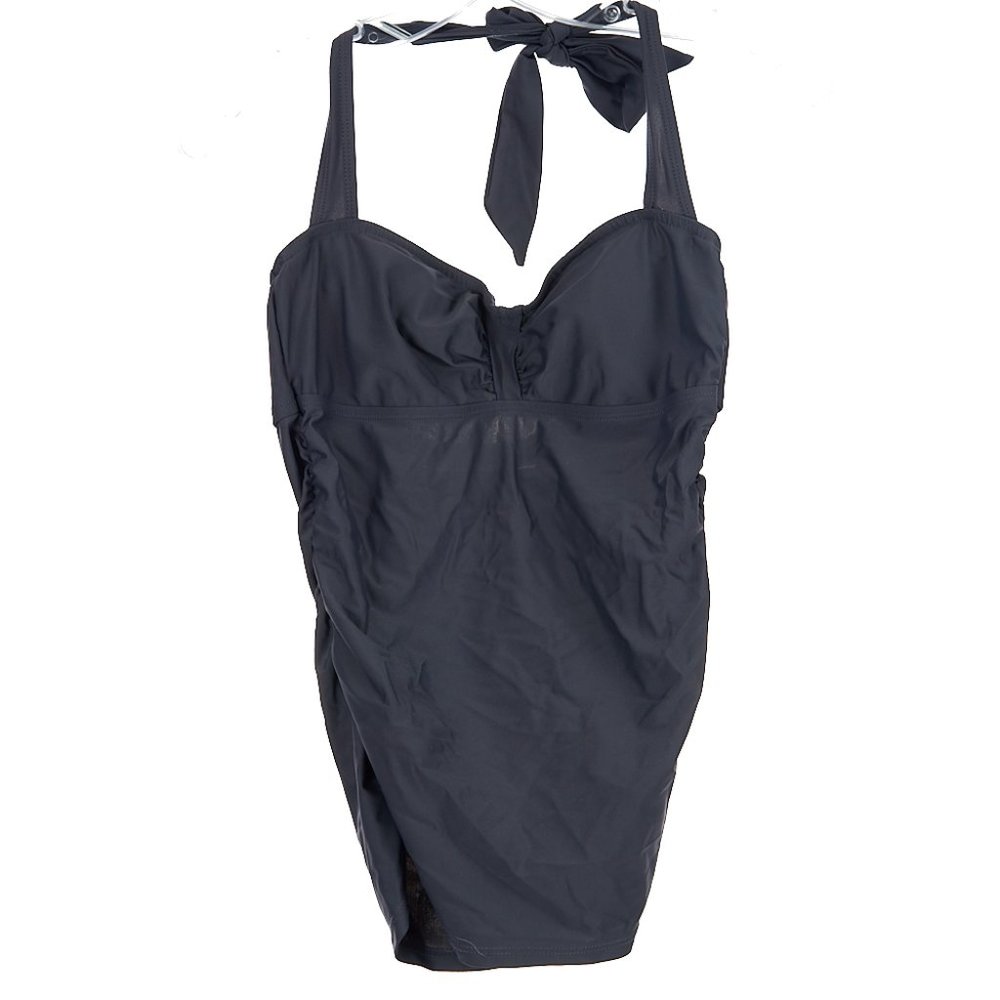Athleta Gray Tankini Top and Bottom Swimsuit